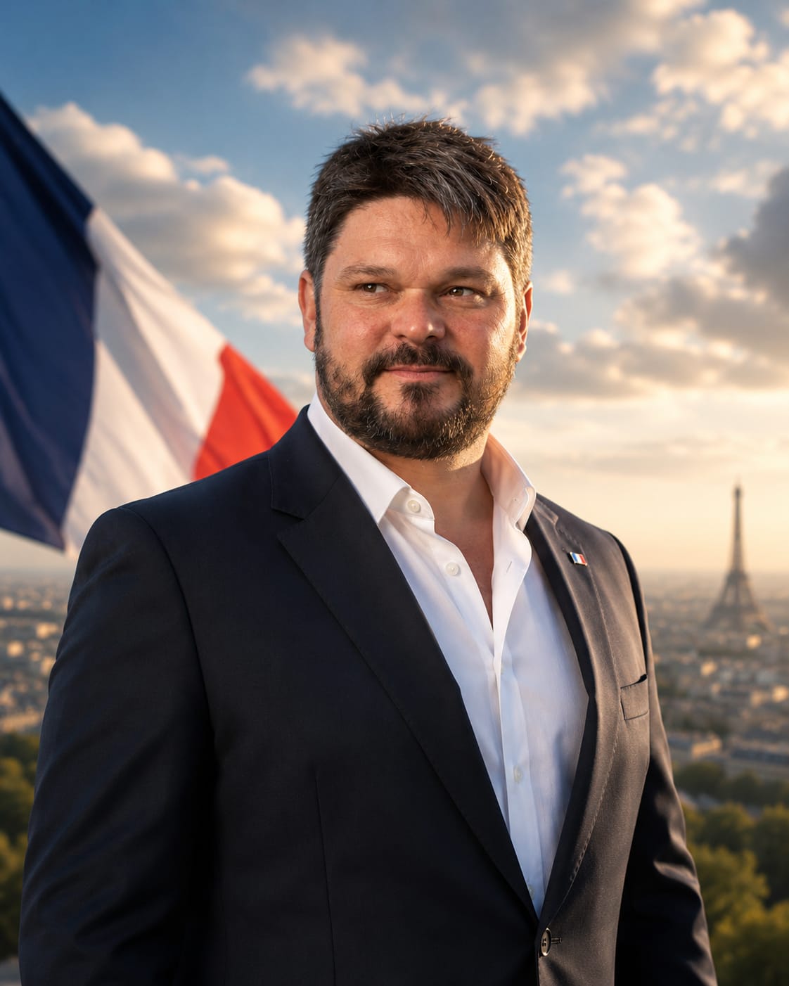 Julien Beudet, candidat Héritiers de France